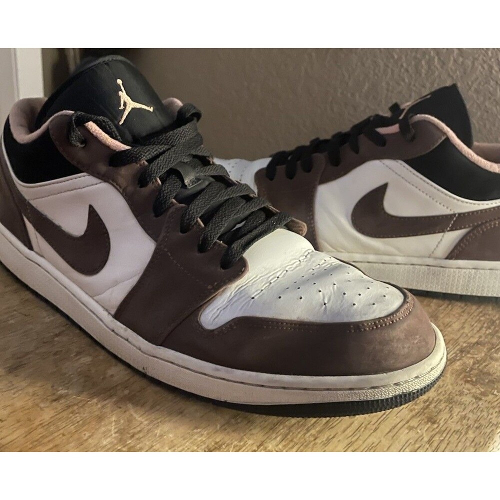 Air Jordan 1 Low SE Mocha DC6991-200 Men’s 14 Brown White Pink